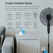 ZB Bridge-P, SONOFF Zigbee Bridge Pro Hub, Smart Home Gateway, WI-FI & Zigbee Dual-Protocol Supporting, APP Control And Multi-Device Management, Compatible With SONOFF Zigbee Devices - White - View 10