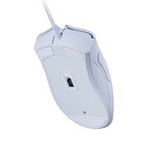 RAZER DeathAdder Essential Gaming Mouse, Optical Engine, Mechanical Micro-Switch 10 Million Clicks, Classic Contrast Color, Ultra-Soft Paracord Cable, Official Gaming Peripheral, White - White - View 3