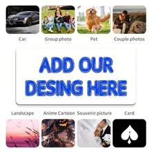 1pc Customized Large Size Mouse Pad - Customized Extended Mouse Pad With Non-Slip Rubber Bottom, Smooth Surface - Ideal For ESports Professionals/Gamers/Desktop/Office