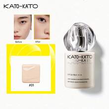 KATO-KATO 3 Colors 30gOILY SKIN FOUNDATION, Long-Lasting, Even Skin Tone,Sweat & Water Resistant,Non-Transferring, Concealing, Oil-Controlling Foundation. Party Essential, Specialty Gift For Friends, Girlfriends. Wedding Essentials, Wedding Guest, Bachelorette Party, Elegant Makeup, Natural Everyday Makeup, Sweet Makeup, Blood-Colored Makeup, Date Makeup