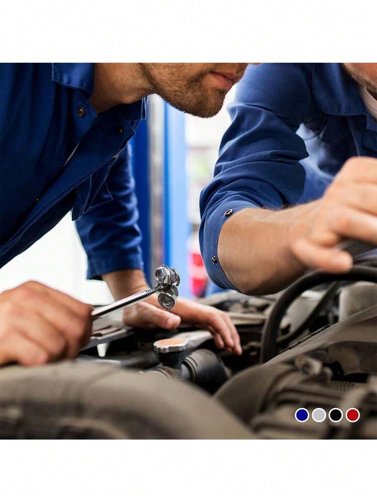 Telescoping Magnetic Pick-Up Tool With Pocket Clip – 24 Inch Extendable Retrieving Magnet, Strong Magnet Grabber Tool For Mechanic, Handyman, Workshop & Garage Use, Perfect Gift For Men & Fathers - Multicolor - View 5