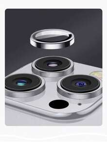 2-Pack Silver Hawk Eye Tempered Glass Camera Lens Protector, High Definition, Scratch Resistant, Compatible With IPhone 11/12/13/14/15/16/17/17 Air/17 Pro/17 Pro Max Series