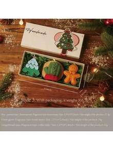 Unique High-End Scented Handmade Decor, Christmas Fragrance Candle Gift, Christmas Decorations, Christmas Gifts