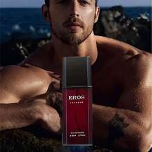 Men's Eros Perfume, The Most Popular Perfume - Strong Men's Fresh And Long-Lasting Perfume, High-Quality Fashionable Mature And Charming Perfume, Specially Designed For Men, Suitable For Dating, Parties, Business Travel, 50 Ml / 1.7 Oz - 愛神紅色 - 查看 3