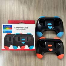 [Mangos de controlador duraderos] 2 paquetes de mangos para Switch 2 Joy-Con - Soporte de controlador ergonómico y mini, correa de mano cómoda y sencilla para Switch 2, accesorios de controlador para una mayor comodidad de juego (izquierda y derecha)