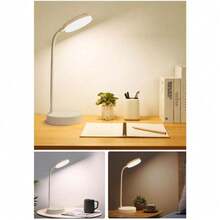This Is A USB-Powered LED Desk Lamp With A Built-In USB Adapter. It Features Three Lighting Modes, Stepless Dimming, And Is Suitable For Use In Homes, Offices, Studies, Reading Rooms, And Bedrooms. - 預設 - 查看 8