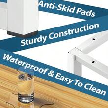 Mission 40-Inch Home Office Computer Desk 100 X 50 Cm Oak