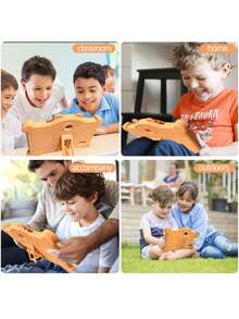 Tableta infantil de 7 pulgadas con tableta infantil IWAWA Android 10, máquina tutora inteligente de aprendizaje - Rosa - Ver 4