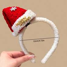 1 Christmas Bear Headband, With A Cute Style Holiday Outfit Design, Suitable For The Scene Of Christmas Decorative Small Gifts, Hair Band, Hair Hoop, Hairband For Women - Multicolor - View 10