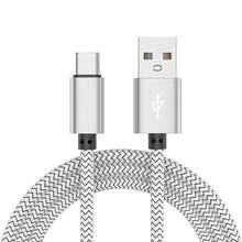 60W USB A 转 Type C 充电线 3.3 英尺/6.6 英尺/9.9 英尺，USB A 转 USB C 数据线手机尼龙编织数据线 Type-C 充电器线兼容三星 Galaxy S25 S24 S23 S22 S21 S20 - 多色 - 查看 21