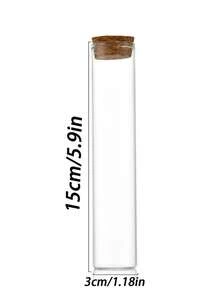 宠物毛发和胡须收集瓶，纪念品，DIY猫胡须幸运漂流瓶 - 彩色 - 查看 5