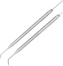 VersióN MejoradaHerramienta De ElevacióN De PestañAs 2 En 1, Herramienta Separadora De PestañAs De Doble Extremo De Acero Inoxidable, Suministros De ExtensióN De PestañAs (Plata)Estilo - pago - Ver 10