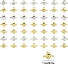 100pcs CCB Spacer Beads Flower Rose Tulip Shaped Beads For DIY Jewelry Making Accessories