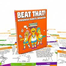BEAT THAT! Expansion Pack - Home Items Challenge Board Game, Creative And Fun Interaction, Hilarious Game For Friends And Family Gatherings