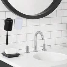 4 Pcs Adhesive Toothbrush Holders 304 Stainless Steel Toothbrush Holders Wall Mounted Toothbrush Holder Bathrooms Accessories 4, Silver - 銀 + 4 - 查看 8