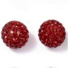 1 Pair 925 Sterling Silver Crystal Ball Stud Earrings, Birthstone Earrings, Low Allergy Gemstone Earrings, Suitable For Daily Wear - Birthstones - View 7