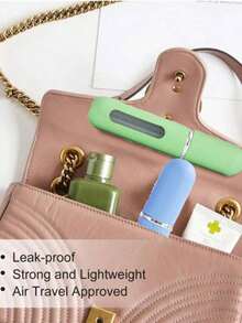 1 件便携式可再填充香水瓶，5ml 旅行装喷雾瓶，化妆品样品容器（颜色随机） - 彩色 - 查看 9