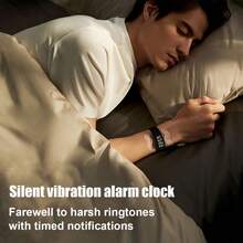 1个男女通用硅胶多功能智能手环，夜光显示，12小时计时，时间/分钟/秒/日期/月份/星期显示，闹钟和整点报时，计步器，卡路里消耗，超长续航，IP67防水，适合日常佩戴和送礼场合，60mAh电池 - 1 Set - 查看 5