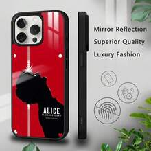A-Alice In B-Borderland Phone Case Compatible With  16 15 14 13 12 11 Pro Xs Max Mini Plus Celulares Hard Funda, Cover Compatible With  17 Pro Max Case,  17 Pro Case,  17 Case,  16 Pro Max Case - Z2 - Xem 2