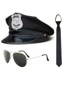 Unisex Officer Hat, Guard Hat, Role-Playing Hat, Cosplay, Suitable For Holiday Parties, Paired With Sexy Uniforms And Erotic Costumes - Multicolor - View 17
