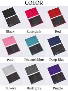 定制个性化护照夹、定制姓名文字花卉图案护照套、印有姓名的个性化护照套、定制字母封面护照夹、优雅旅行钱包、独特的旅行礼物、周年纪念礼物、圣诞礼物、节日/度假礼物、极简主义风格皮革护照保护套 - 彩色 - 查看 7