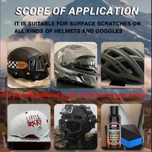 Scratch Repair Wax, Scratch Repair Kit, Goggles And Body, Helmet/Glasses Repair Solutions - Suitable For Various Scratch Repair - 1 Piece + Sponge - View 7