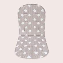 Baby Stroller Seat Cushion, All-Season Breathable, Anti-Slip And Warm, Universal Washable - Light Grey - View 3