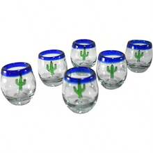 Cups - Cobalt Post - Cactus - View 3