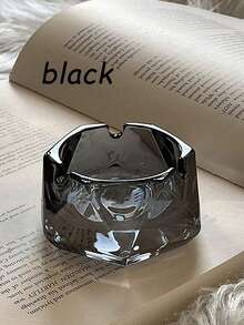 水晶钻石形烟灰缸，奢华装饰品，返校用品，节日礼物 - 彩色 - 查看 10