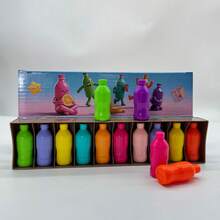 Celemela 21 Peças Conjunto de Jogo de Adivinhação de Garrafas Engraçado - Inclui 20 Garrafas Coloridas + 1 Caixa de Armazenamento, Aprimora o Pensamento Lógico de Adultos, Brinquedo de Relaxamento de Combinação de Cores, Treinamento de Memória e Raciocínio, Jogo de Mesa Criativo Adequado para 197 Países