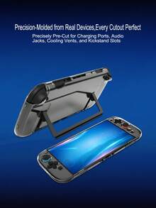 2pcs Diamond Pattern Ergonomic Grip Handles + 1pc PC Protective Case Set For Nintendo Switch 2, Anti-Fall, Anti-Explosion, Anti-Scratch, Anti-Sweat, Enhances Gaming Experience