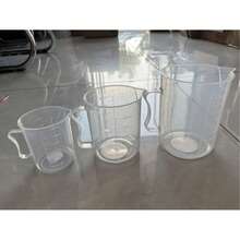 1pc Precision Graduations Plastic Measuring Cup | Heat-Resistant & Easy-To-Clean DesA-Free - Perfect For Baking & Cooking - Measures Liquids & Dry Ingredients In Milliliters - Practical Kitchen Gadget