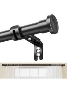 Thickened Single Curtain Rod, Nordic Style Curtain Track, Modern Industrial Design - Multicolor - View 6