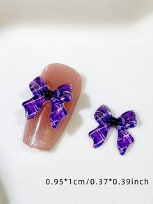 50 قطعة زخرفات DIY جميلة بشكل فراشة مطبوعة، أحجار راين 3D مربعة مناسبة للملابس وديكور المنزل وأغطية الهواتف والأعمال اليدوية والهدايا - متعدد الألوان - مشاهدة 13