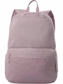 Mochila Mediana Porta Lap 13" – Con Bolsillo para Botella – 13L – Diseño Ergonómico y Organizador Interno, Rosa Claro - 1 - Ver 2