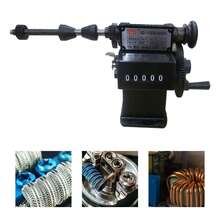 Dual Purpose Manual Coil Winder Machine Wire Tool Counter Hand Coil Winding Tool - Black - View 5