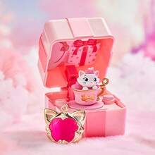 Miniso Princess Jewel Box Blind Box: Mixed Materials, Various Linings, Classic IP Elements, Dual Purpose For Storage & Display (1 PC Random Delivery) - Multicolor - View 5