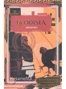 La odisea  - Libro Del Autor: Homero  - Colección: Biblioteca Escolar. (Síntesis Del Libro) Edad: + 12 años. Género: Narrativa Épica. Formato: Pasta Blanda Páginas: 95 Medidas: 21 cm x 14 cm. - Síntesis del libro - Con Guía de Trabajo – Preguntas De Comprensión Lectora - con Ejercicios y Actividades Didácticas. – Para jóvenes de 12 años en adelante.  La Odisea es una historia clásica de la antigua Grecia.  En esta asombrosa narración Odiseo debe iniciar el camino de vuelta a su hogar, la isla de Ítaca, Lo hará junto con sus compañeros, pero no será fácil.  El dios del mar, Poseidón, provocará naufragios, tormentas, temibles gigantes, sirenas y un sinfín de obstáculos en el viaje.  ¿Podrá Odiseo, con su valentía y audacia vencer todos los retos que se le presenten para encontrarse con su amada Penélope?  Descúbrelo leyendo esta genial aventura escrita por el poeta Homero. - Libro único - Ver 1