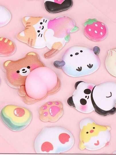 1/2pcs New Butt Stress Relief Stickers, Suitable For Phone Cases, Scrapbooking, Crafts, Journals, Cute Stickers, Water Bottles, Arts & Crafts, School Supplies, Back To School, Cute Reward Stickers, Fun Stickers, Book Decoration, Adult Stickers, Water Bottle Stickers. Scrapbook Supplies Stationery