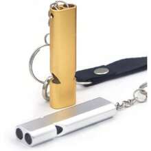 120 DB Loud Emergency Survival Whistle With Lanyard - Suitable For Coaches, Teachers, Dog Training, Kayak Accessories, And Hiking  Tool,25535603 - 彩色 - 查看 1