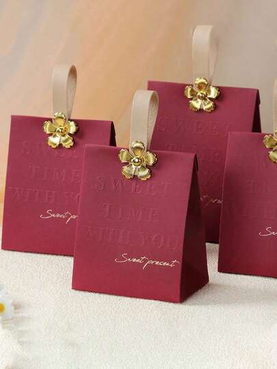高档欧式婚礼糖果礼品袋，适用于婚礼、生日派对、节日庆典、公司活动