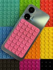 1PC Silicone Sucti On Phone Case Mount,Phone Suction Grip,Octobuddy,Sticky Phone Grip, Adhesive Phone Stand Sticky For Cell Phone - Multicolor - View 7