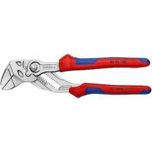 KNIPEX Tools - Llave de alicates, acabado negro, multicomponente (8602180)(Agarre cómodo de 7.25 pulgadas) - Tipo 3 - Ver 2