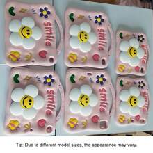 可爱花朵图案平板电脑保护套，适用于 iPad、Galaxy Tab 和 Redmi Pad，带手写笔插槽，防尘、防震、耐磨，生日礼物、节日礼物，兼容 Mini1234567/56789th/10th/11th/Air/Pro/A7/A8/A9/A9 Plus/Redmi Pad 2 SE