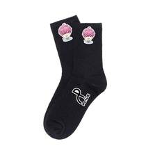 1 paio di calzini divertenti e allegri da uomo e donna, adatti per primavera, estate, autunno e inverno, idea regalo (stile casuale) - Multicolore - Visualizzare 4