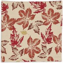 DII Colección rústica de Hojas de otoño, decoración de Mesa de Acción de Gracias y otoño, Juego de servilletas, 20 x 20, 6 Piezas - 1 - Ver 3
