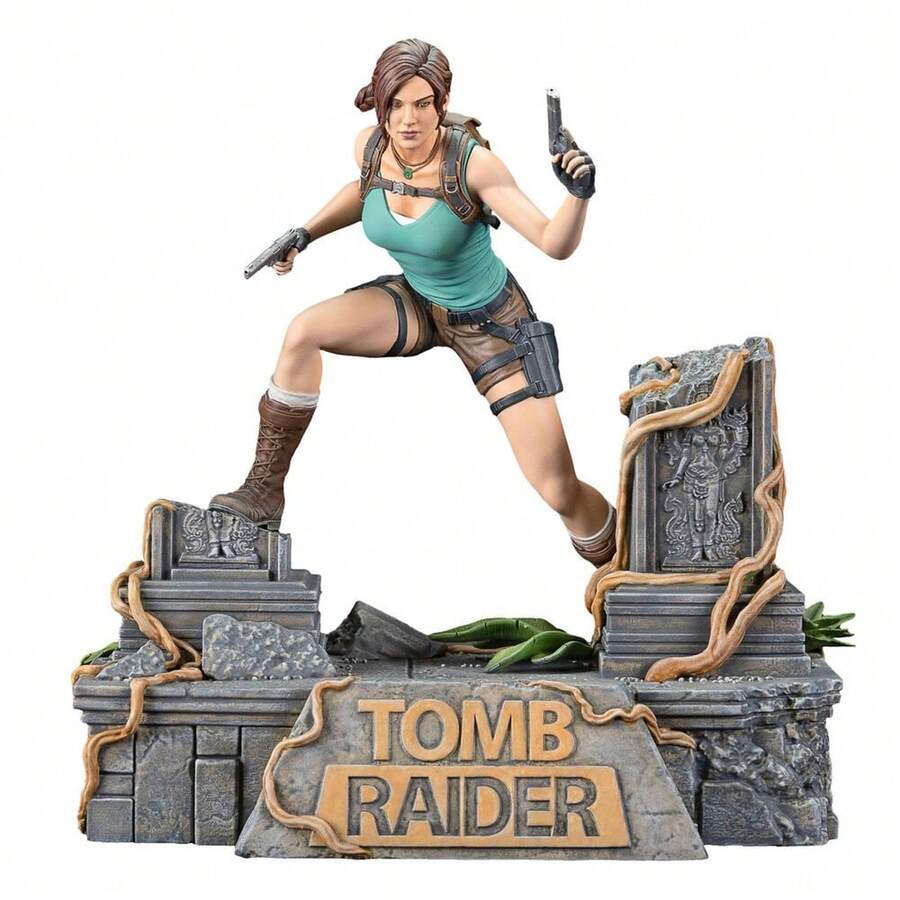 Mô hình Lara Croft Tomb Raider 24cm - trắng - Xem 1