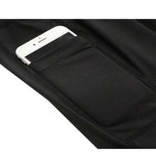 Decole Black Fitness Gym Shorts With Side Pockets, Suplex Blackout, Medium Compression - màu đen - Xem 3