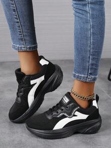 Giày thể thao nữ bản rộng, mũi và đế cực rộng, giày sneaker thoải mái thường ngày cho du lịch, cỡ lớn 41-42, đế mềm nhẹ, phù hợp cho bàn chân rộng và to. - Nhiều màu - Xem 7
