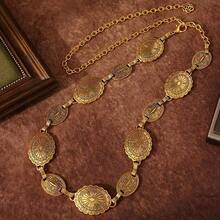 The New Retro  Waist Chain Bohemian Belt Cinched Waist Chain With Dress Body Chain - 金的 - 查看 2